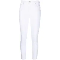 rag & bone jean skinny nina à taille haute - blanc