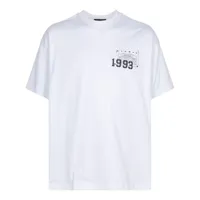 stampd t-shirt à col ras du cou - blanc