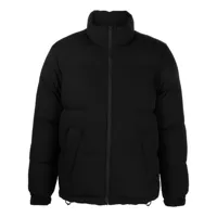 sandro veste matelassée à fermeture zippée - noir