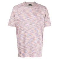 ps paul smith t-shirt en coton à imprimé abstrait - multicolore