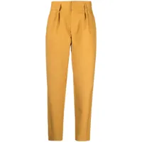 labrum london pantalon de costume à pinces - jaune