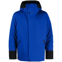 fusalp veste zippée lyor à capuche ski - bleu