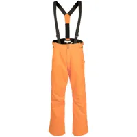 rossignol pantalon droit à logo imprimé - orange