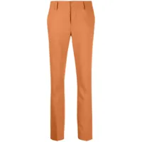 dsquared2 pantalon de tailleur à coupe slim - orange