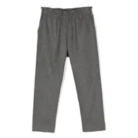 bonpoint pantalon fetiche à taille froncée - gris