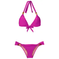 adriana degreas bikini à perles - violet