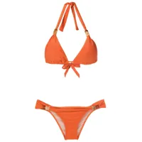 adriana degreas bikini à perles - orange