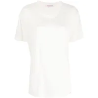 orlebar brown t-shirt ob-t en lin - blanc