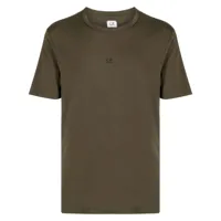 c.p. company t-shirt en coton à logo imprimé - marron