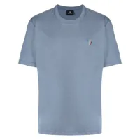 ps paul smith t-shirt à logo brodé - bleu