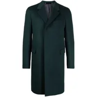 paul smith manteau à simple boutonnage - vert
