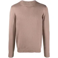 nuur pull tricoté en laine mérinos - rose