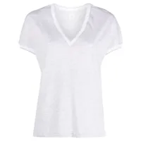 eleventy t-shirt en coton à design chiné - gris