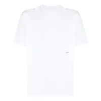 oamc t-shirt slime en coton - blanc
