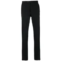 corneliani pantalon de costume slim en laine - noir
