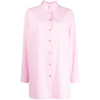 rejina pyo chemise oversize townes à design réversible - rose