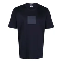 c.p. company t-shirt en coton à logo imprimé - bleu