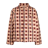 bode veste matelassée à design réversible - rouge