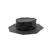 bao bao issey miyake chapeau à design géométrique - noir