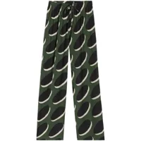 az factory pantalon de pyjama à imprimé - vert