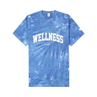 sporty & rich t-shirt en coton à logo imprimé - bleu