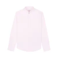 sporty & rich chemise boutonnée à rayures - rose
