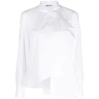 ports 1961 chemise asymétrique à manches longues - blanc