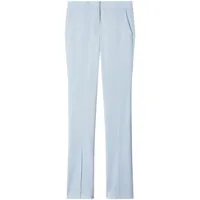 off-white pantalon de tailleur à coupe slim - bleu