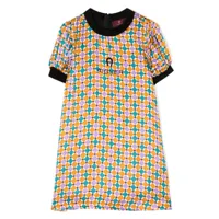 aigner kids robe à motif géométrique - multicolore