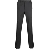 corneliani pantalon de costume à plis marqués - gris