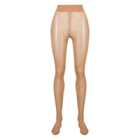 wolford collants pure shimmer 40 concealer - tons neutres