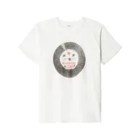 re/done t-shirt hardcore star en coton - blanc