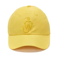 jw anderson casquette à logo brodé - jaune