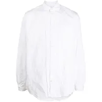 undercover chemise en coton à manches longues - blanc