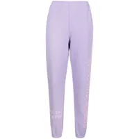 electric & rose pantalon de jogging siesta à logo imprimé - violet