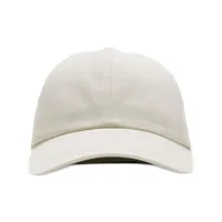 burberry casquette à logo brodé ekd - blanc