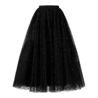 giambattista valli jupe évasée à ornements en cristal - noir