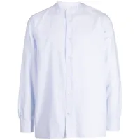officine generale chemise en coton à rayures - bleu