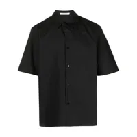 the row chemise patrick en coton - noir