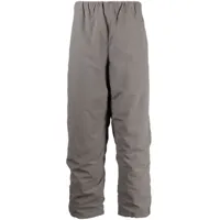 goldwin pantalon gore-tex à coupe droite - gris