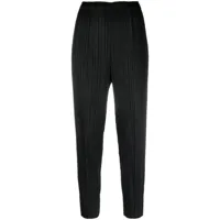 pleats please issey miyake pantalon fuselé monthly colors december - noir