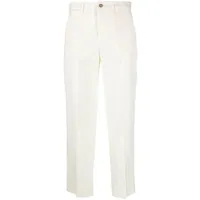 briglia 1949 pantalon jean à coupe fuselée - blanc
