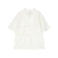 yoshiokubo chemise à manches courtes - blanc