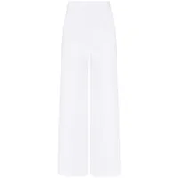 rosetta getty pantalon à coupe évasée - blanc