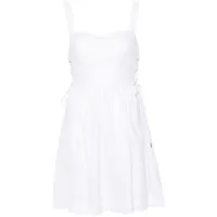 pinko robe courte amazonia - blanc