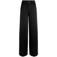 alice + olivia pantalon mame à coupe ample - noir