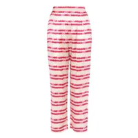 eres pantalon de pyjama roméo à cœur imprimé - rose