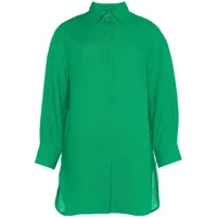 eres robe-chemise mignonette en lin - vert