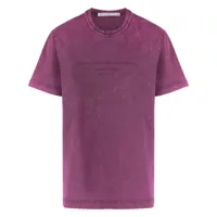 alexander wang sweat à logo embossé - violet