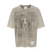 maison mihara yasuhiro t-shirt bleached - tons neutres